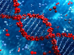 İnsan Dna Dizilimi Genetik Fantastik Kanvas Tablo