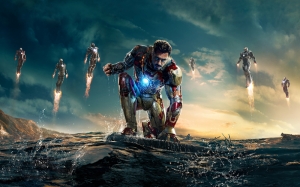 Iron Man Demir Adam 3 Film Süper Kahramanlar Kanvas Tablo