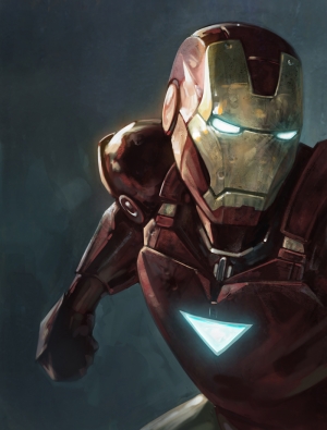Iron Man Sinema Kanvas Tablo