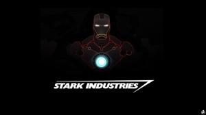 Iron Man Stark Industries Süper Kahramanlar Kanvas Tablo