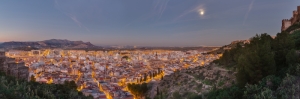 İspanya Panoramik Şehir Manzaraları Kanvas Tablo