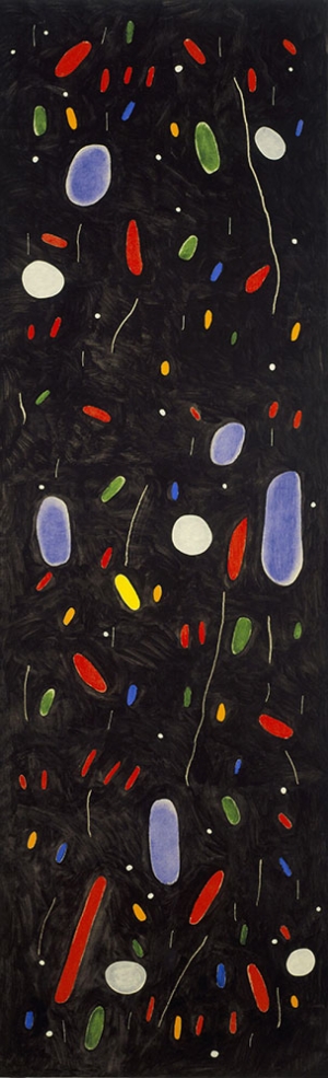 Joan Miro Isiklarin Sarkisi Yagli Boya Klasik Sanat Kanvas Tablo