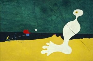 Joan Miro Kusa Atilan Tas Yagli Boya Klasik Sanat Kanvas Tablo
