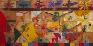 Joan Snyder Tatli Cathynin Abstract Yagli Boya Klasik Sanat Kanvas Tablo