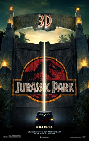 Jurassic Park Afiş Kanvas Tablo