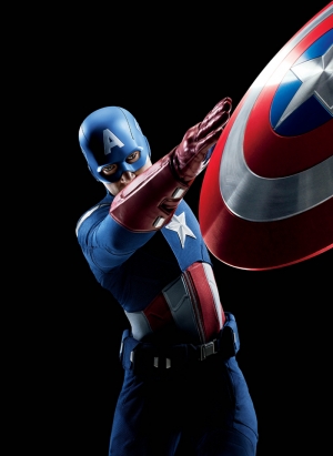 Kaptan Amerika Süper Kahramanlar Kanvas Tablo