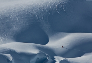 Kayak Snowboard Avusturya Doğa Manzaraları Kanvas Tablo