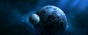 Kepler Uydu Gezegen Uzay Yıldızlar 8 Dünya & Uzay Kanvas Tablo