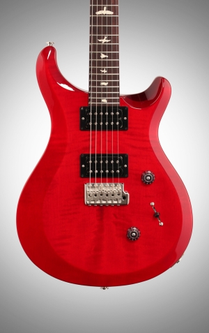 Kırmızı Elektro Gitar Yağlı Boya Sanat Kanvas Tablo