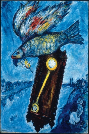 Kıyısı Olmayan Nehir, Marc Chagall, This is a River Without Banks Klasik Sanat Kanvas Tablo