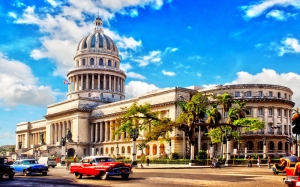 Küba Dünyaca Ünlü Şehirler Kanvas Tablo