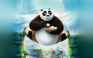 Kungfu Panda Popüler Kültür Kanvas Tablo