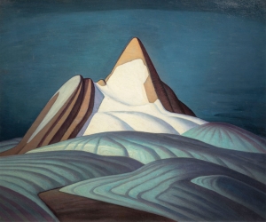 Lawren Harris Kayalik Karlı Dağ Yağlı Boya Klasik Sanat Kanvas Tablo