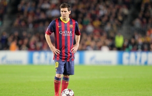 Lionel Messi Barcelona Firikik Atışı Kanvas Tablo
