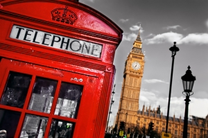 Londra Telefon Klubesi Dünyaca Ünlü Şehirler Kanvas Tablo