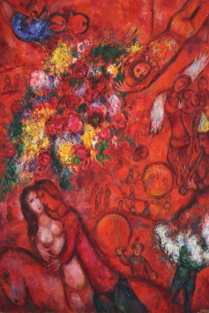 Marc Chagall-10 Klasik Sanat Kanvas Tablo