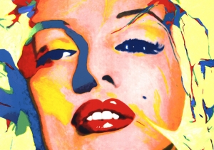Marilny Monroe Popüler Kültür Kanvas Tablo