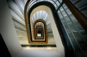 Merdivenler Fotoğraf Kanvas Tablo