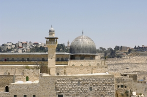 Mescidi Aksa Kudüs Dini İnanç Kanvas Tablo