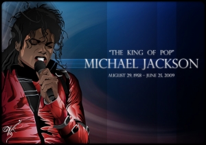 Michael Jackson Ünlü Yüzler Kanvas Tablo 3