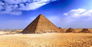 Mısır Piramit Egzotik Tarihi Eser Kanvas Tablo