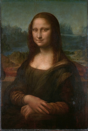 Mona Lisa Leonardo Da Vinci Ünlü Yüzler Kanvas Tablo