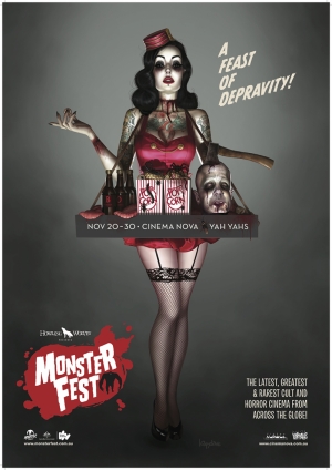 Monster Festivali Popüler Kültür Kanvas Tablo