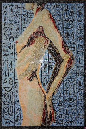 Mozaik Mısır Abstract Kanvas Tablo