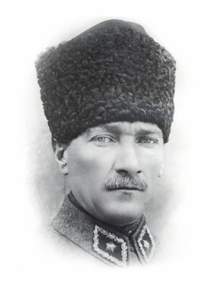Mustafa Kemal Atatürk Portre-2 Kanvas Tablo