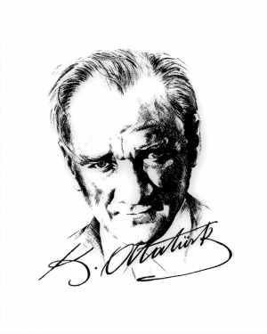 Mustafa Kemal Atatürk Portre-5 Kanvas Tablo