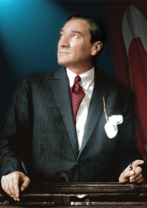 Mustafa Kemal Atatürk Portre Kanvas Tablo