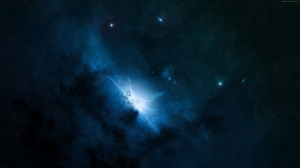 Nebula Uzay Yıldızlar Andromeda 2 Dünya & Uzay Kanvas Tablo