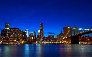 New York 3 Dünyaca Ünlü Şehirler Kanvas Tablo