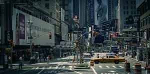 Newyork Şehir Manzarası Gökdelenler-4 Dünyaca Ünlü Şehirler Kanvas Tablo