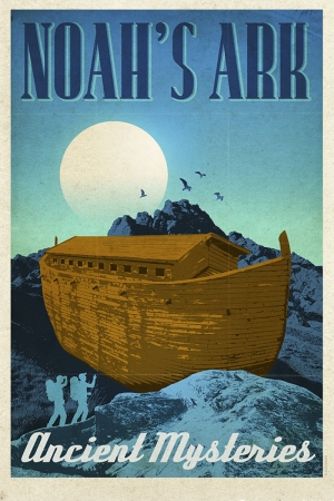 Nuh\'un Gemisi Şehirler Kanvas Tablo
