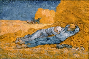 Öğle Uykusu Vincent Van Gogh, Baş Yapıt Reprodüksiyon-kanvas-tablo