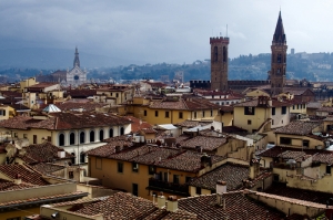 Palazzo Vecchi Floransa Tarihi Yerler Dünyaca Ünlü Şehirler Kanvas Tablo