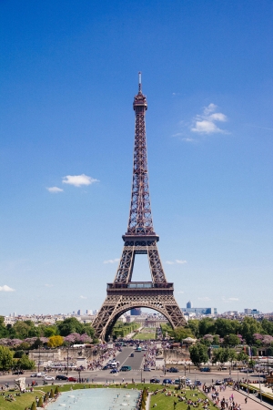 Paris Eiffel Kulesi Dünyaca Ünlü Şehirler Kanvas Tablo