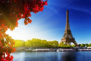 Paris Eyfel Kulesi 4 Dünyaca Ünlü Şehirler Kanvas Tablo