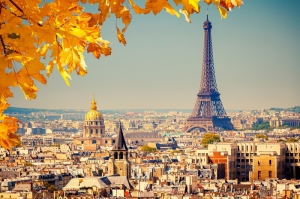 Paris Eyfel Kulesi Manzara-104 Dünyaca Ünlü Şehirler Kanvas Tablo