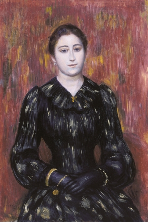 M.Monet Paulin'in Portresi, Pierre Auguste Renoir Klasik Sanat Kanvas Tablo