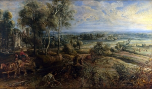 Peter Paul Rubens Het Seen Köy Manzarası Klasik Sanat Kanvas Tablo