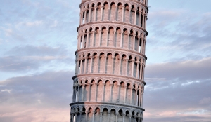 Pisa Kulesi İtalya Roma Şehir Manzarası Dünyaca Ünlü Şehirler Kanvas Tablo