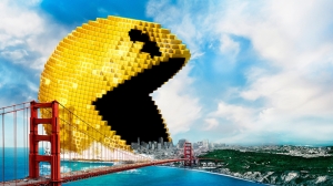 Pixels Pacman 3D Kanvas Tablo