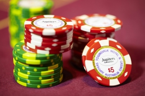 Poker Chip Kumar-2 Kanvas Tablo