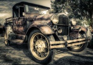 Poster Fotograf Klasik Otomobiller 2 Eski Efsane Arabalar Kanvas Tablo