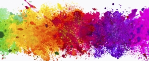 Renkler 2 Abstract Dijital ve Fantastik Kanvas Tablo