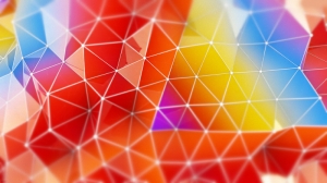 Renkli Abstract 3 Dijital ve Fantastik Kanvas Tablo
