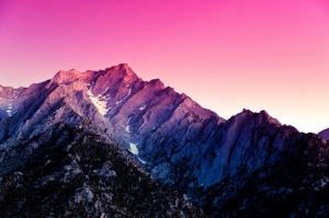 Renkli Dağ Manzarası Doğa Manzaraları Kanvas Tablo