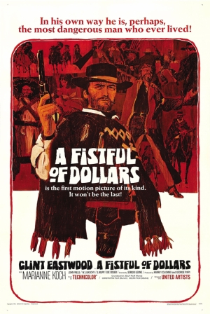 Retro Eski Poster Client Eastwood Film Afiş Kanvas Tablo